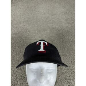 Texas Hat Cap Snap Back Mens One Size Black MLB Baseball BD&A Promo Caual